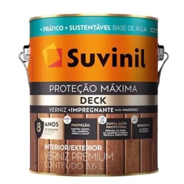 Imagem de Verniz Deck Protecao Maxima Acetinado 3,6L Suvinil