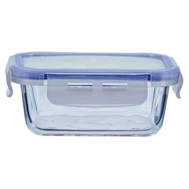 Imagem de Pote de Vidro Quadrado Hermético Mimo Style 740 ml