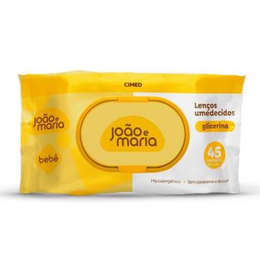 Imagem de Lenço Umedecido com Fragrância João e Maria com 45 unidades