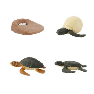 Imagem de Figura do inseto de 4 partes ninhada plástica do ciclo de vida animal 