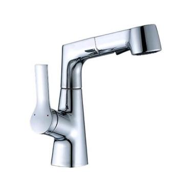 Imagem de Faucet Pull Multifuncional de Cobre para Água Fria e Quente - J-One