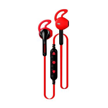 Imagem de Fone de Ouvido Bluetooth 5.0 C3Plus EP-TWS-10RD Intra-Auricular, com Microfone, 5h Bateria - Vermelho