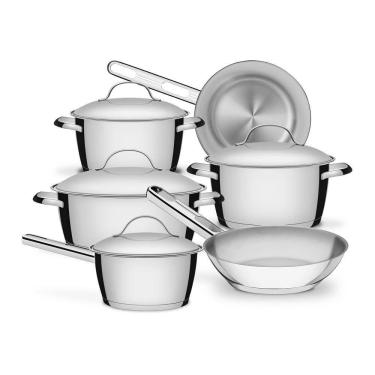 Imagem de Conjunto Panelas Fundo Triplo Allegra 6 Peças - Tramontina