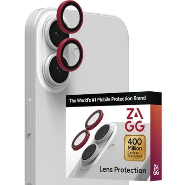 Imagem de ZAGG IS-GLEL AR E CameraRings-Apple-Bryce/16/16+-FG-Protetor de lente de câmera de telefone rosa