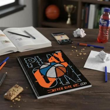 Imagem de Caderno Espiral Universitário 20 Matérias D+ 400 Folhas - Tilibra, Pla