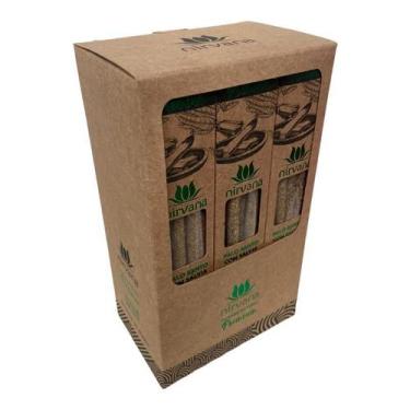Imagem de Incenso Nirvana Palo Santo Com Sálvia Premium 12Cx 5 Varet - Meta Atac