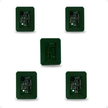 Imagem de Kit 5 Chip Cartucho Toner Compativel Okidata C710 Magenta