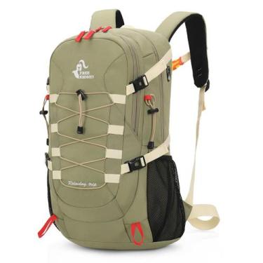 Imagem de Mochila de caminhada Beash 40L impermeável com capa de chuva - verde -