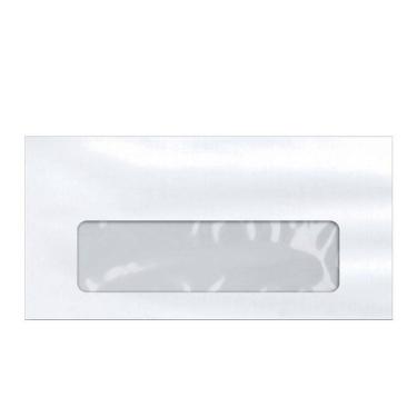 Imagem de Envelope branco janela COF048 114x229mm 1000unid Scrity