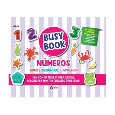 Imagem de Busy Book Números Grude, Desgrude E Aprenda