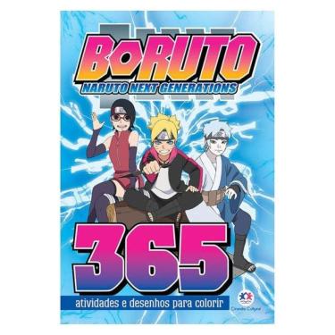 Imagem de Boruto - 365 Atividades E Desenhos Para Colorir