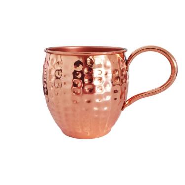 Imagem de Caneca Barril Cobre Martelada Moscow Mule - 500ml