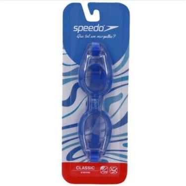 Imagem de Oculos de natacao speedo classic 509205, Azul roy, Cristal, UN