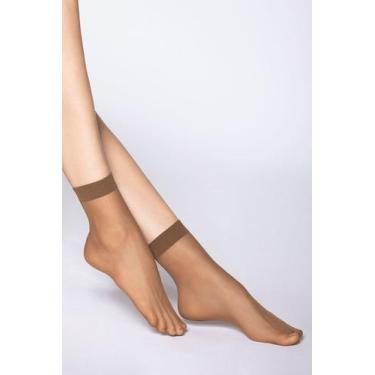 Imagem de Meia lupo soquete fina loba 05530-001, Cacao, UN