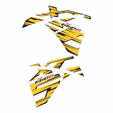 Imagem de Adesivo Protetor Lateral Compatível Com Xt 660 R 2015 A 2018 Mod 12