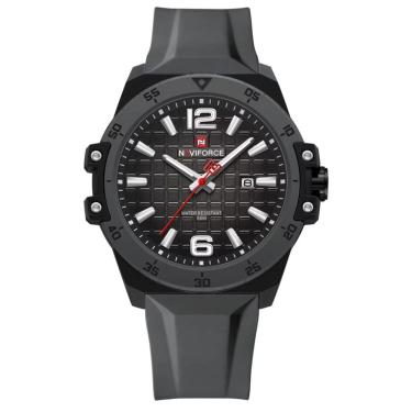 Imagem de Relógio de Quartzo Casual Masculino Á prova d´agua Pulseira Silicone Esportivo