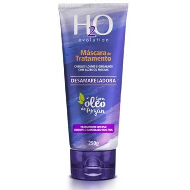 Imagem de Máscara de tratamento H2O desamareladora bisnaga 250g