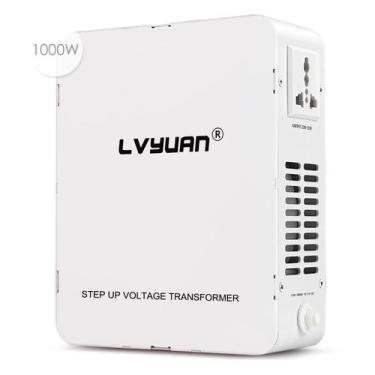 Imagem de Conversor de tensão LVYUAN 1000W 110/120V para 220/240V com disjuntor