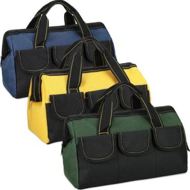 Imagem de Bolsa de ferramentas Sanwuta, pacote com 3 para homens, impermeável co