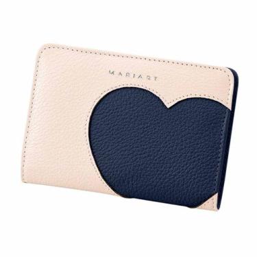 Imagem de Carteira Feminina De Couro Legítimo Rg Cnh Love 669 Mariart, Off white