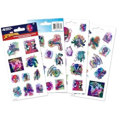 Imagem de Marvel-Spider-Man Street Slinger Pacote de adesivos holográficos