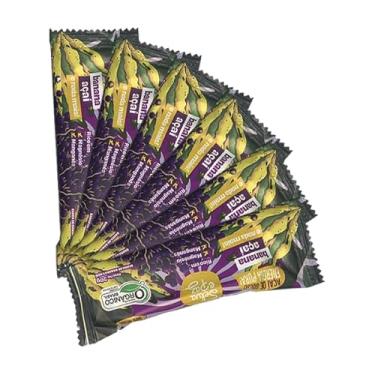 Imagem de Kit 6X: Barra de Frutas Banana e Açaí Orgânica Selva e Paz 30g