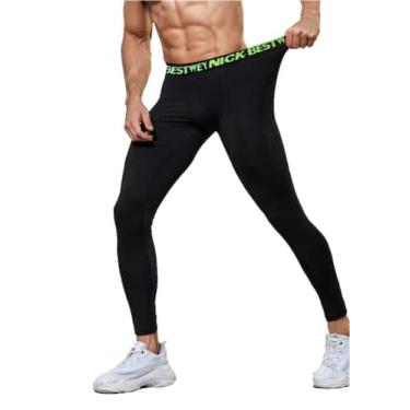 Imagem de Calça Térmica De Compressão Ortopédica Roupa De Academia Musculação Pr