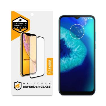 Imagem de Película Defender Glass para Motorola Moto G8 Power Lite - Preta - Gshield