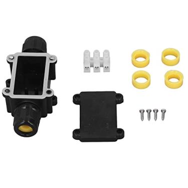 Imagem de aqxreight Caixa de Junção IP68 Conector Elétrico Externo de 3 Vias para 5 a 9mm 9 a 12mm 12 a 15mm Cabo