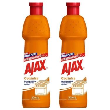 Imagem de Kit 2 Desengordurante Uso Geral Ajax Especialista Cozinha 500ml