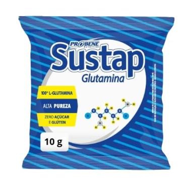 Imagem de SUSTAP GLUTAMINA SACHÊ 10 g - CAIXA COM 150 UNIDADES