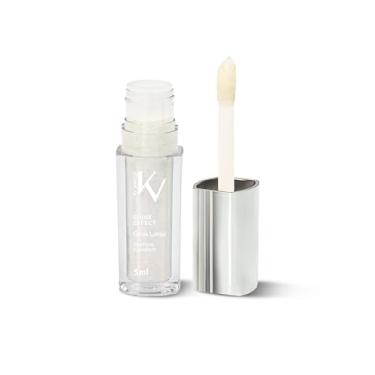 Imagem de KV Makeup Gloss Labial Shine Brilhante Areia, 5ml, Textura Confortável