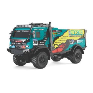 Imagem de Brinquedo Infantil Caminhão de Controle Remoto Rally 1:24 Power Light 