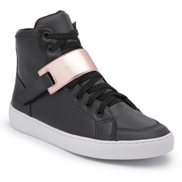 Imagem de Tênis Casual Cano Curto Pires Shoes com Cadarço Detalhe em Tira Auto C