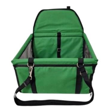 Imagem de Cadeirinha Para Pet No Carro Até 10kg, Assento De SegurançA Para CãEs E Gatos Pequenos(Verde Bandeira)