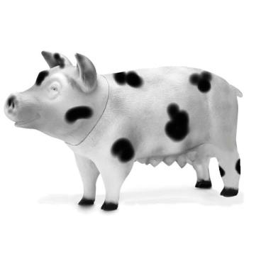 Imagem de Porquinha De Brinquedo Porca Animal Da Fazenda - Bee Toys