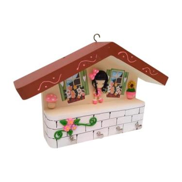 Imagem de Porta-Chaves Decorativo Artesanal em MDF