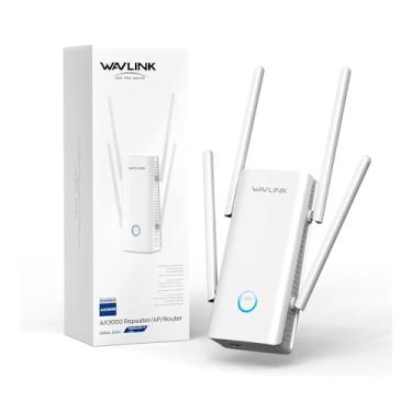 Imagem de AX3000 WiFi 6 Extensor de Alcance Dual Band para Casa Toda com 5 Antenas de Alto Ganho, Beamforming e Porta Gigabit. Repetidor/AP/Roteador para até 256 Dispositivos. Modelo WL-WN583HX3-A