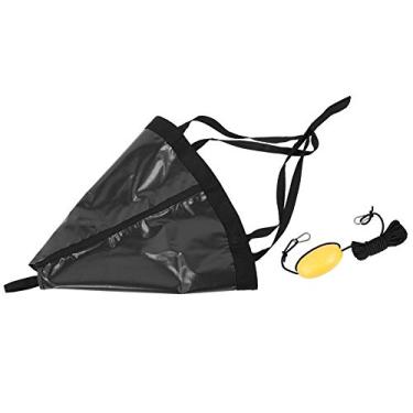 Imagem de 24 Polegadas Portáteis âncoras de Barco para Iate, Vela Inflável, Com Esquis Com Propagação de Jato, Caiaques, Iates, Flutuação de Pesca, Bote (Preto)