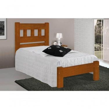 Imagem de Cama Solteirão Marrocos De Madeira Angelim Mel