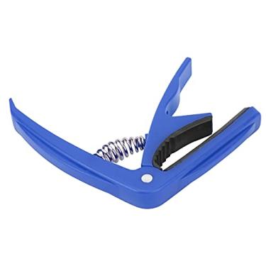 Imagem de SPYMINNPOO Primavera Guitarra Capo Abs Escudo Corda Instrumento Acessórios de Afinação para Amantes da Música (Azul escuro)