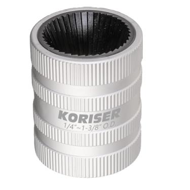 Imagem de KORISER Ferramenta de alargamento interno/externo de 1/10.2 cm a 3-3/20.3 cm, substitua para alargador modelo 223S 29983, resma/rebarba/alumínio chanfrado, PVC, cobre, tubos de aço inoxidável e