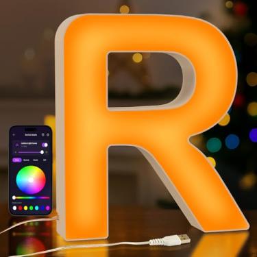 Imagem de MeRGBWLife Luz LED R – Controle de aplicativo alimentado por USB, decoração de sala relaxante com sincronização de música, luz inicial para parede, prateleira ou quarto