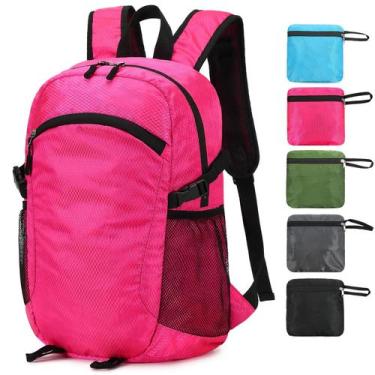 Imagem de Mochila de Senderismo SFIUYDS 15L Impermeable y Ligera (Rosa)
