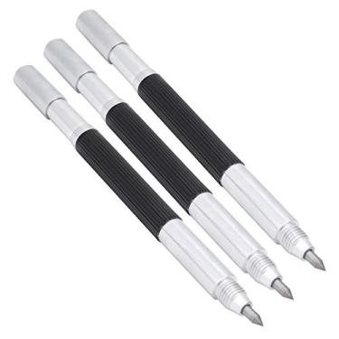 Imagem de Generic Gravador de Caneta de Marcação de Metal Com Ponta de Carboneto Duplo para Madeira Cerâmica de Vidro de Telha Conjunto de 3 Peças