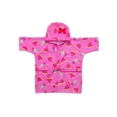 Imagem de ROUPAO C/CAPUZ BABY JOY FUNNY ESTAMPADO C/BORDADO TAM UNICO PCT C/01UN //MELANCIA