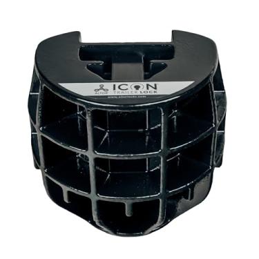 Imagem de Altor Bloqueio de reboque ICON para acopladores de 2-5/40.6 cm | Protege reboques utilitários de alto valor/trailers de viagem/trailers de barco/transportadores de brinquedo