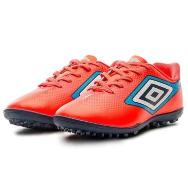 Imagem de CHUTEIRA SOCIETY UMBRO CANNON,CORAL/VERMELHO/AZUL,43