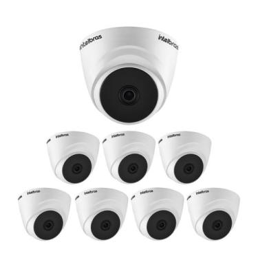Imagem de Kit 8 Câmeras HDCVI 2 Megapixels Full HD 20m VHL 1220 D G8 Intelbras