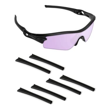 Imagem de Handwith 3 pares de meias de silicone macio para óculos de sol Oakley Radar XL/Radar Pitch/Radar Path, antiderrapante, ajuste confortável, óculos, braço, peças sobressalentes, kit de substituição